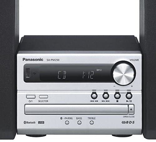 Panasonic SC-PM250 Home audio micro system 20W Argento