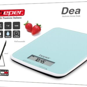Bilancia elettronica per cucina 10 kg Beper